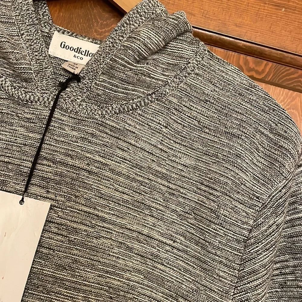 Target Goodfellow & Co. Hooded Standard Fit Pullover Sweater - Gray